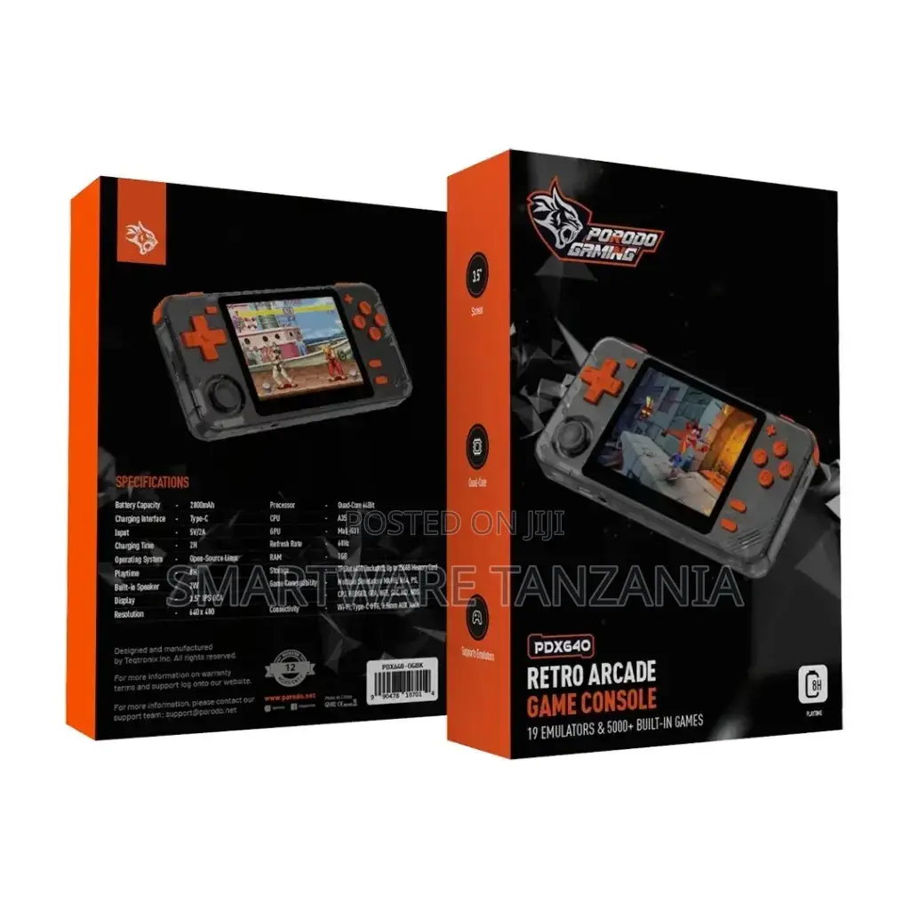 Porodo Gaming Retro Arcade Gaming Console