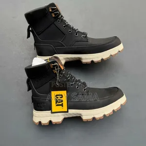 Mens Boots Caterpillar Pure Leather