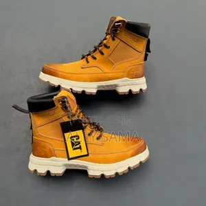 Mens Boots Caterpillar Pure Leather