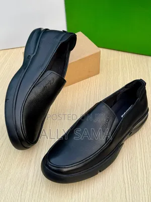 Men's Loafers Clark's Full Black Material Leather