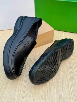 Men's Loafers Clark's Full Black Material Leather