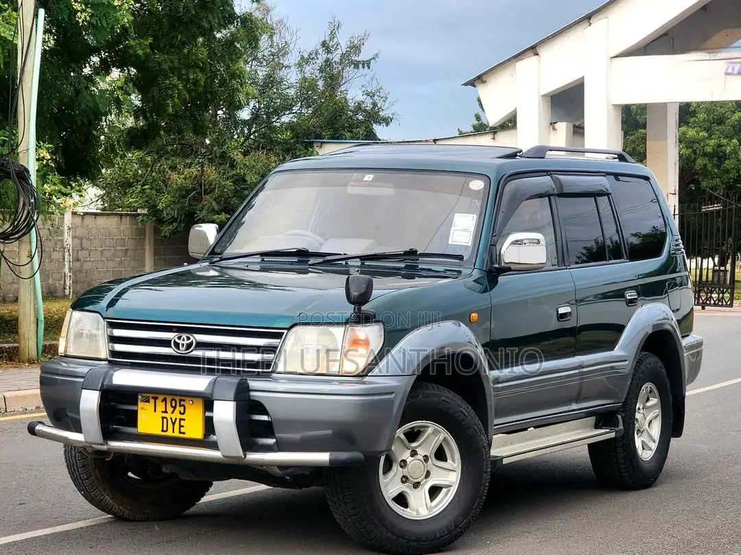 Toyota Land Cruiser Prado 1998 Green
