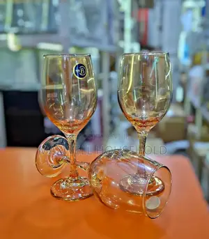 Gold Wine Glass