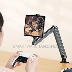 Tablet Holder iPad Desk Stand With 360° Adjustable Metal Arm