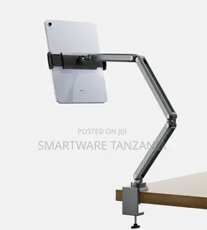 Tablet Holder iPad Desk Stand With 360° Adjustable Metal Arm