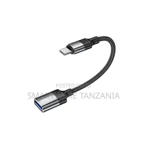 Porodo Usb-C Otg Wire - Black, Type C