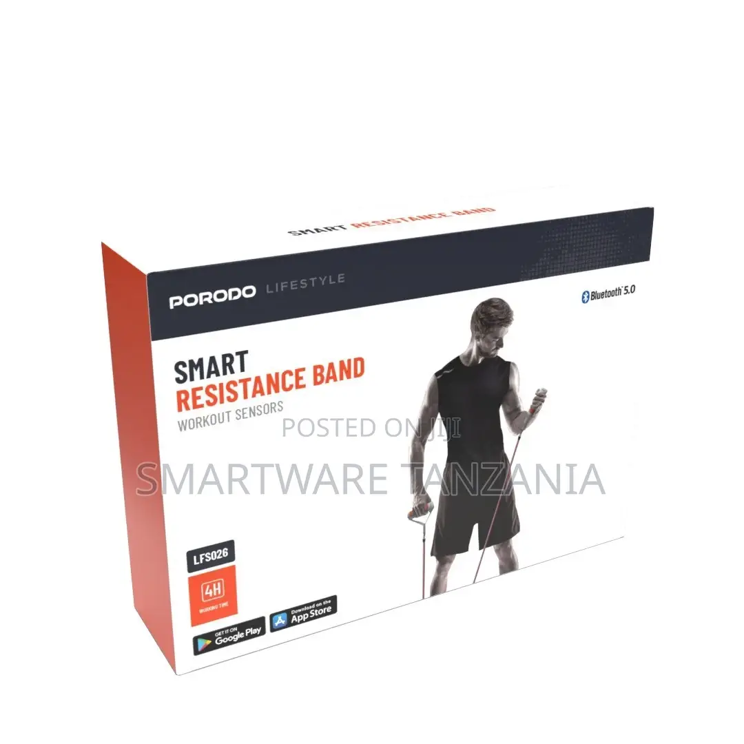 Porodo Lifestyle Smart Resistance Band - Grey
