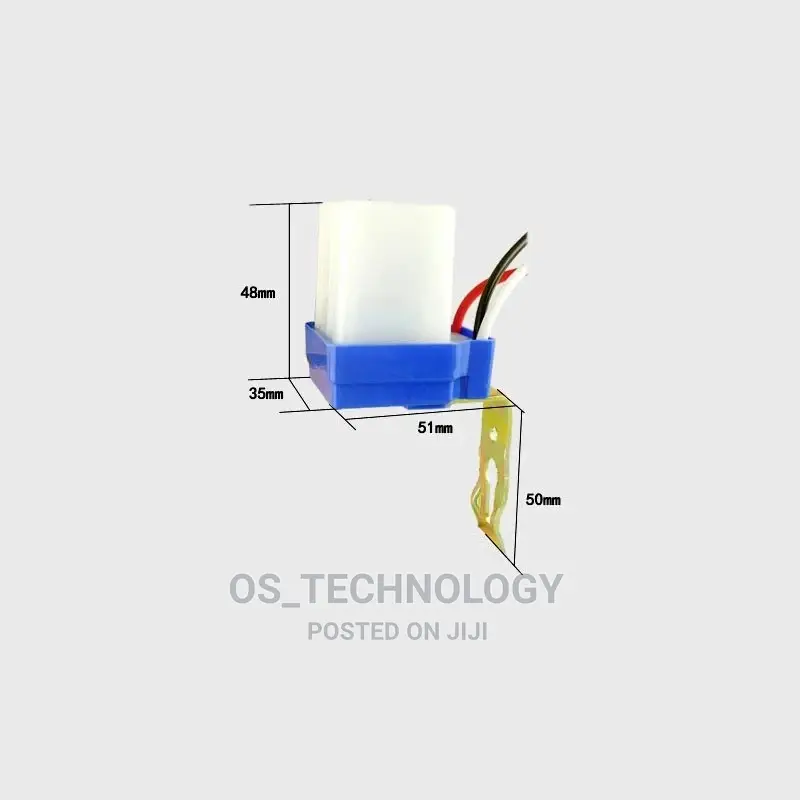 AUTO PHOTOSWITCH SENSOR.Mchana OFF Na Usiku ON Yenyewe Auto.