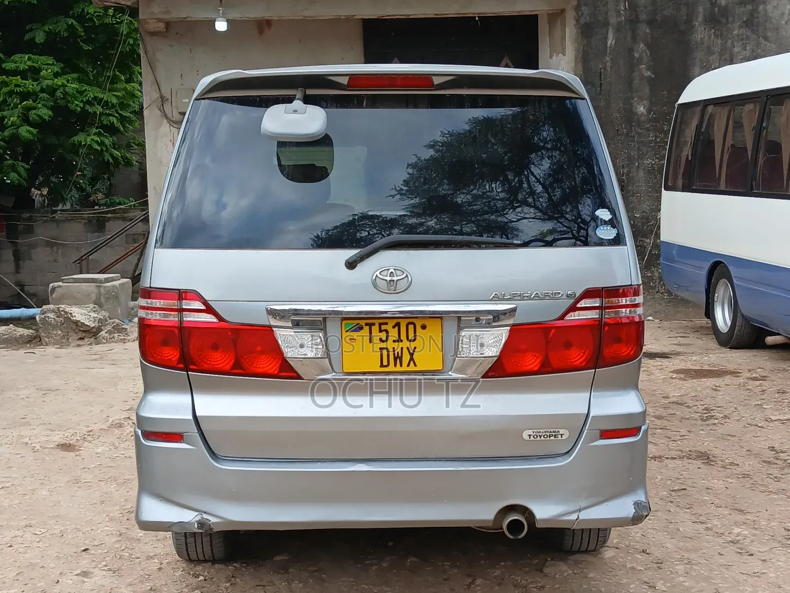Toyota Alphard 2007 Gray