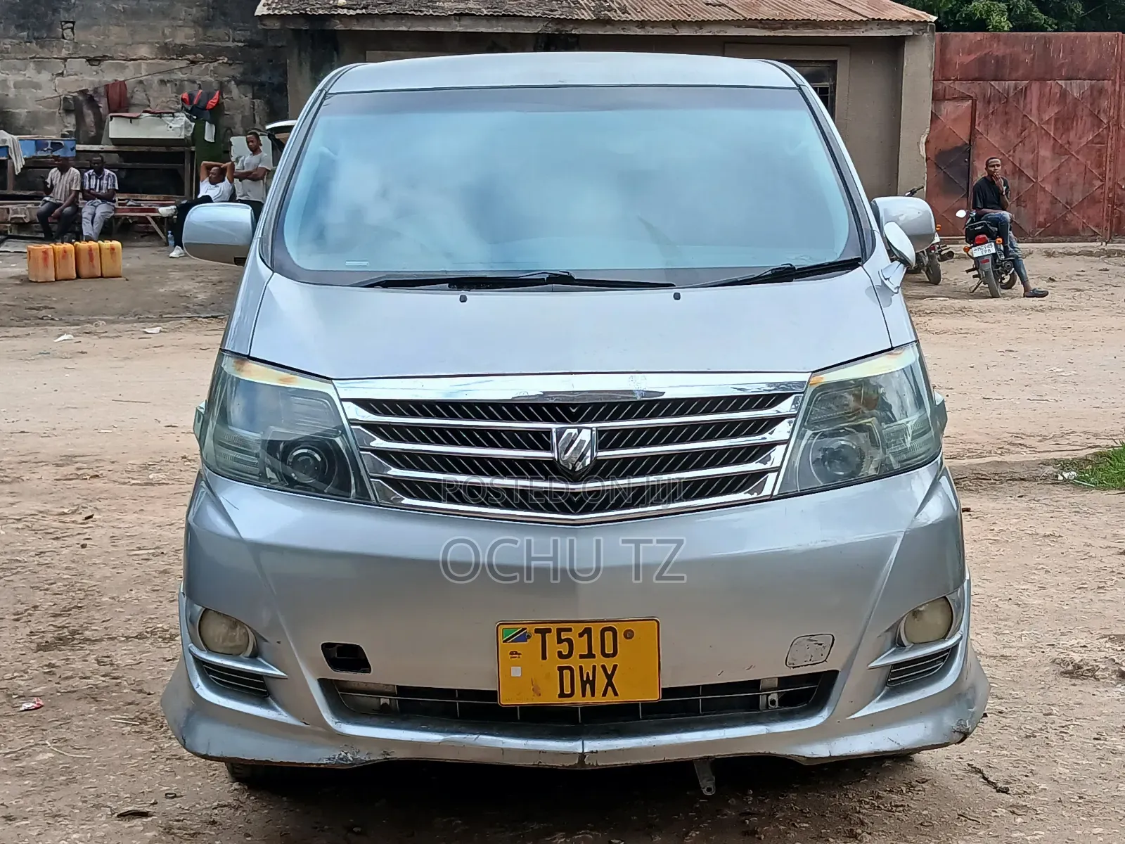 Toyota Alphard 2007 Gray