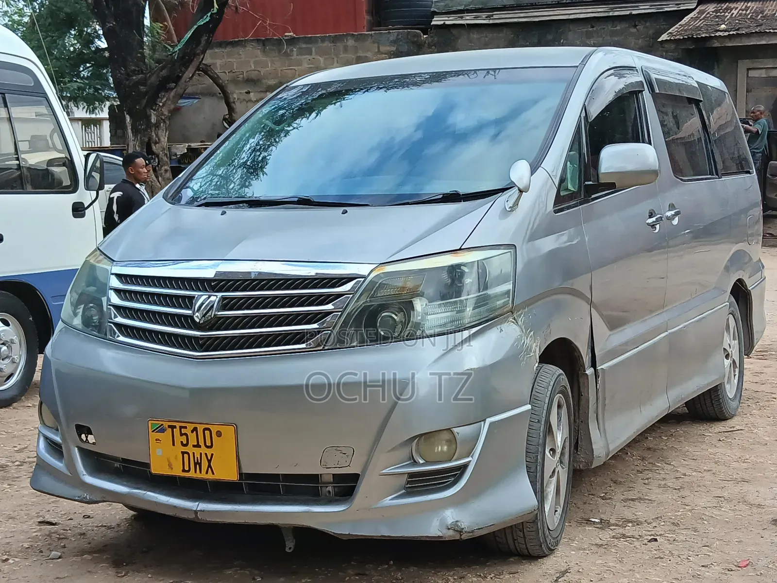 Toyota Alphard 2007 Gray