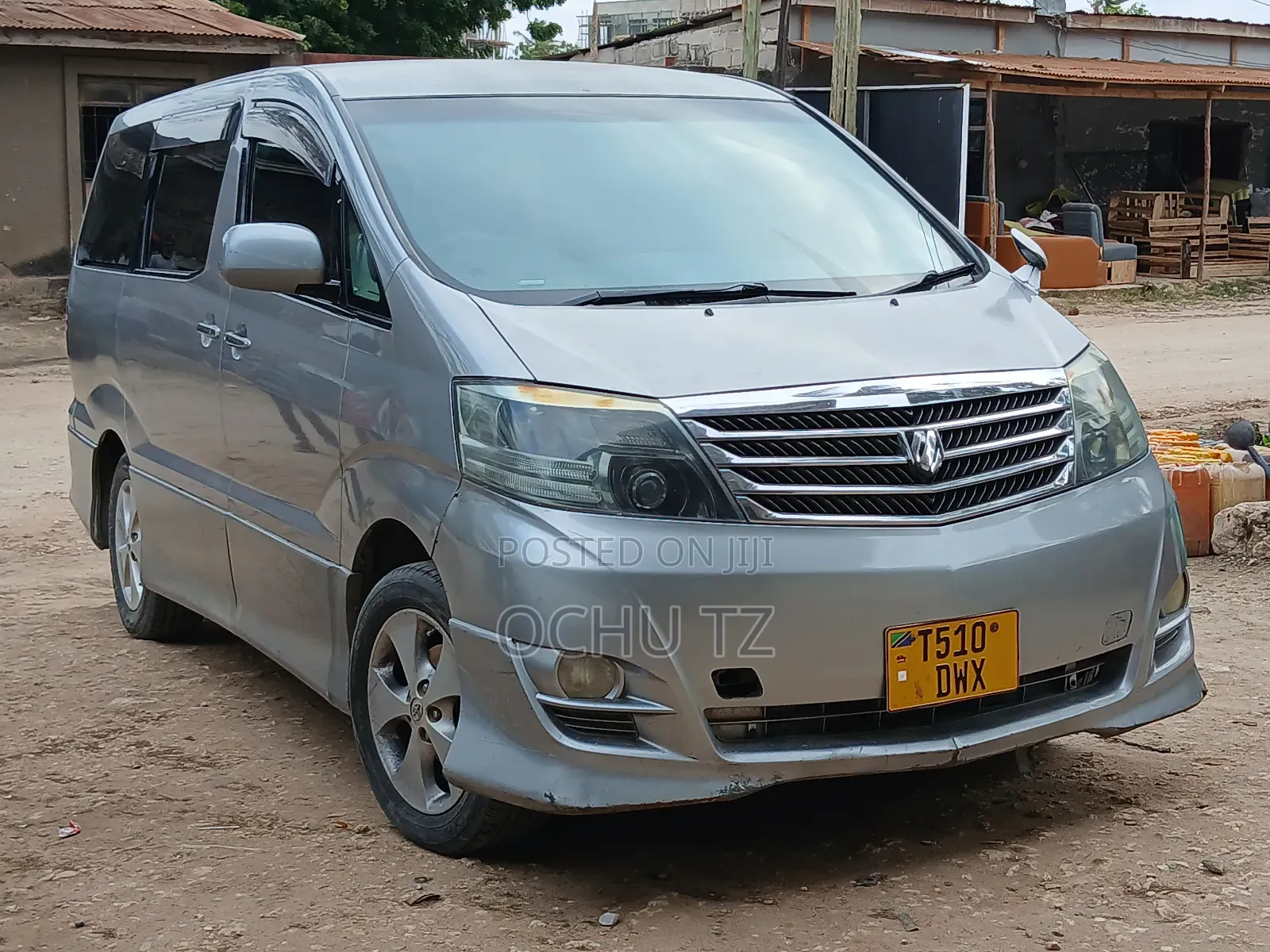 Toyota Alphard 2007 Gray