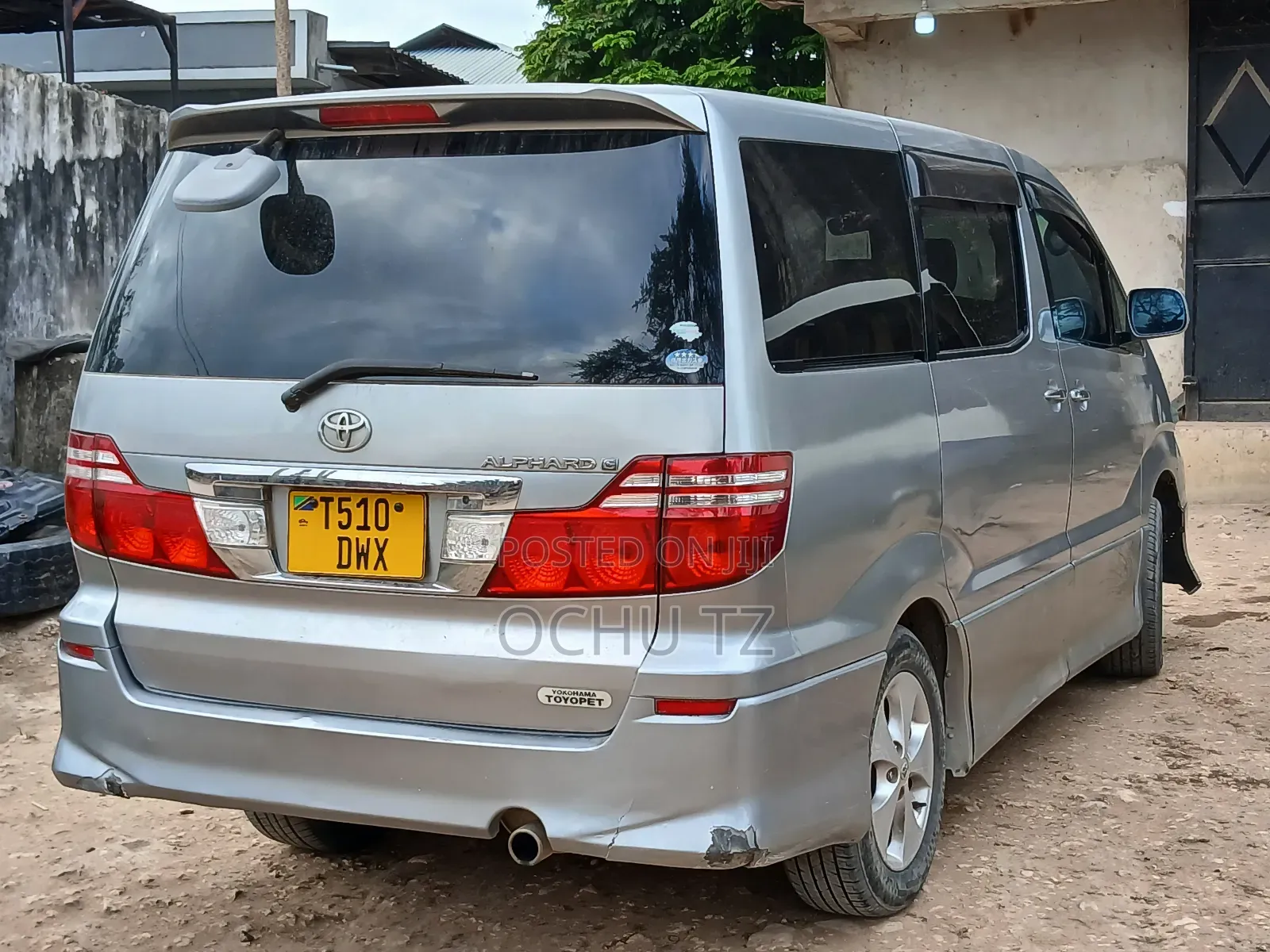 Toyota Alphard 2007 Gray
