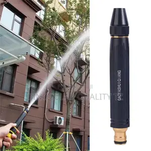 High Pressure Water Spray Gun Metal Brass Nozzle