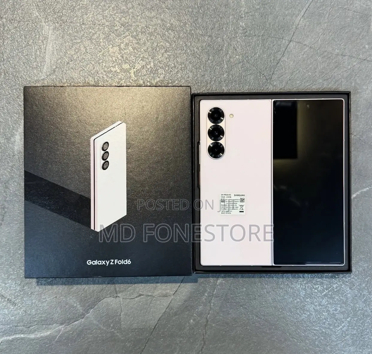 New Samsung Galaxy Z Fold6 256 GB White