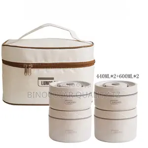 Pieces Portable Insulated Lunch Box