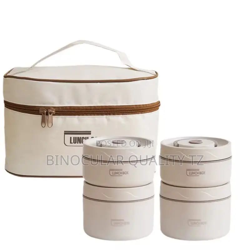 Pieces Portable Insulated Lunch Box
