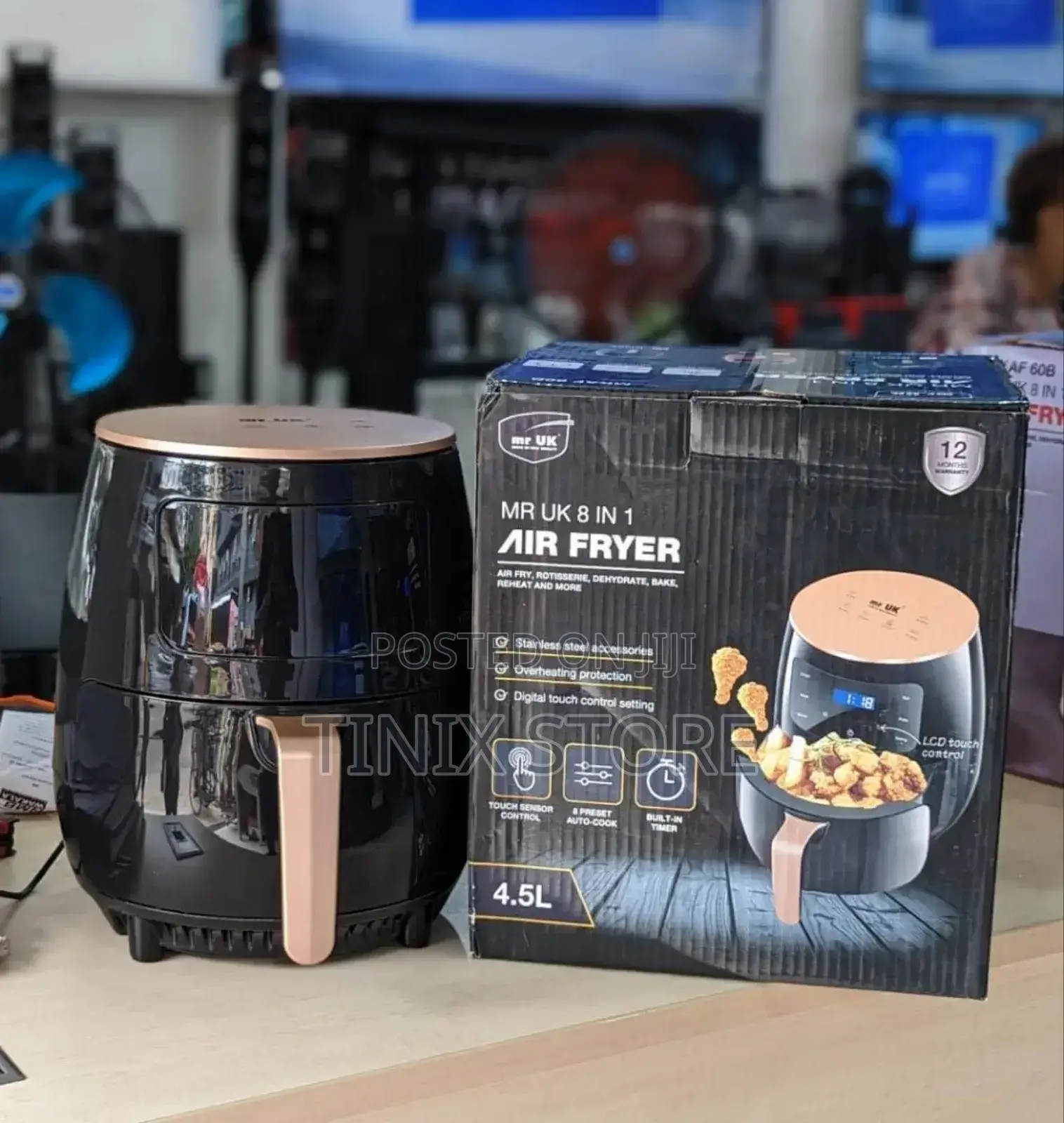 Mr_uk Airfryer 4.5 Litres