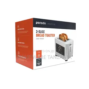 Porodo 2-Slice Digital Pop Up Toaster 850w - Silver
