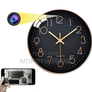 Hidden Wall Clock Spy Camera