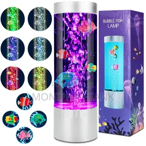 Bubble Fish Lamp Sensory With 7 Color