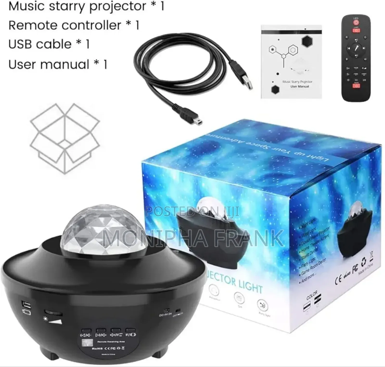 Nebula Galaxy Projector Light