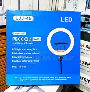 Generic LJJ-45 Led Ring Fill Light 18" for Content / Makeup Artists