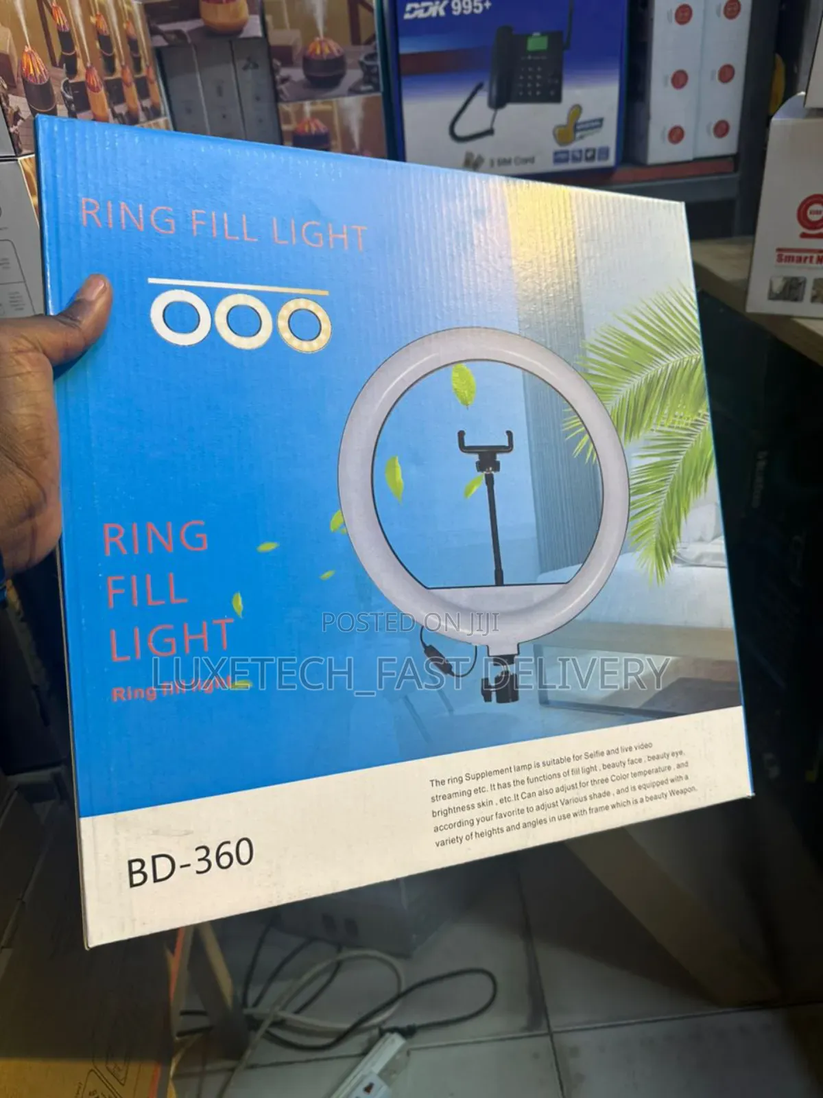 14 Inch 36cm Led Ring Light With Stand