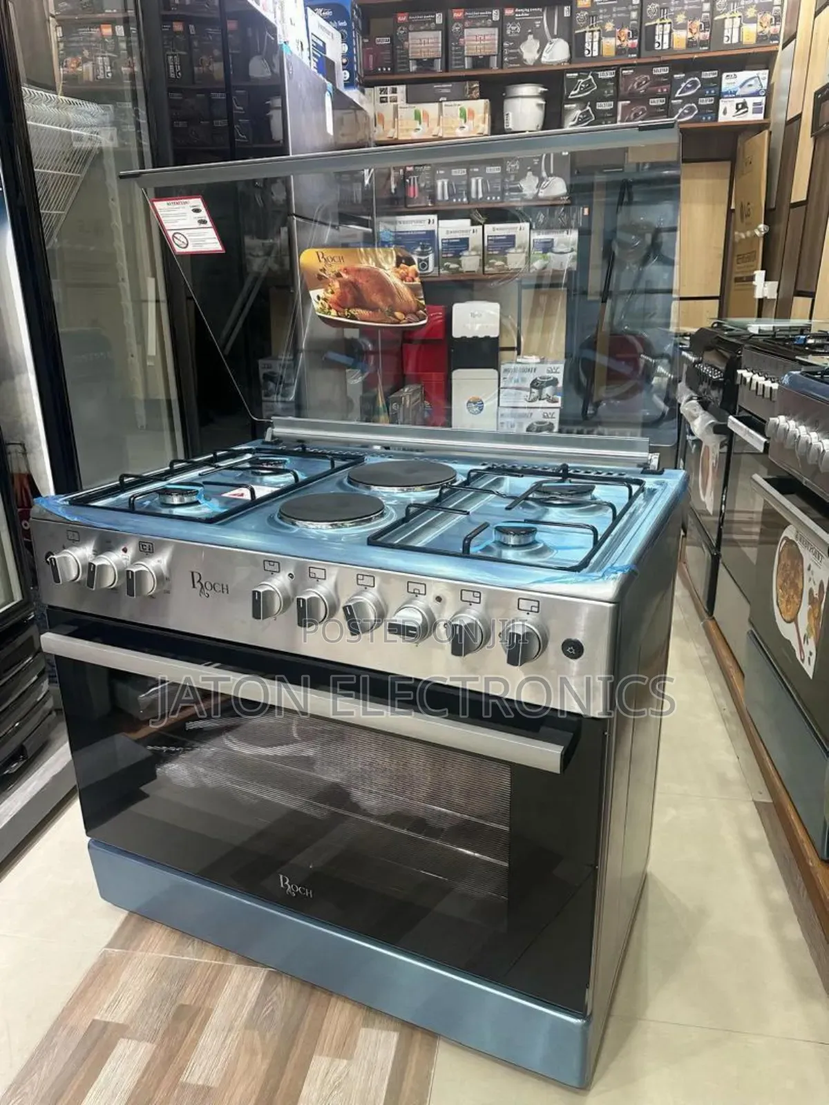 Roch Cooker 6 Plates 90x60 ||4g+2e+Eo||