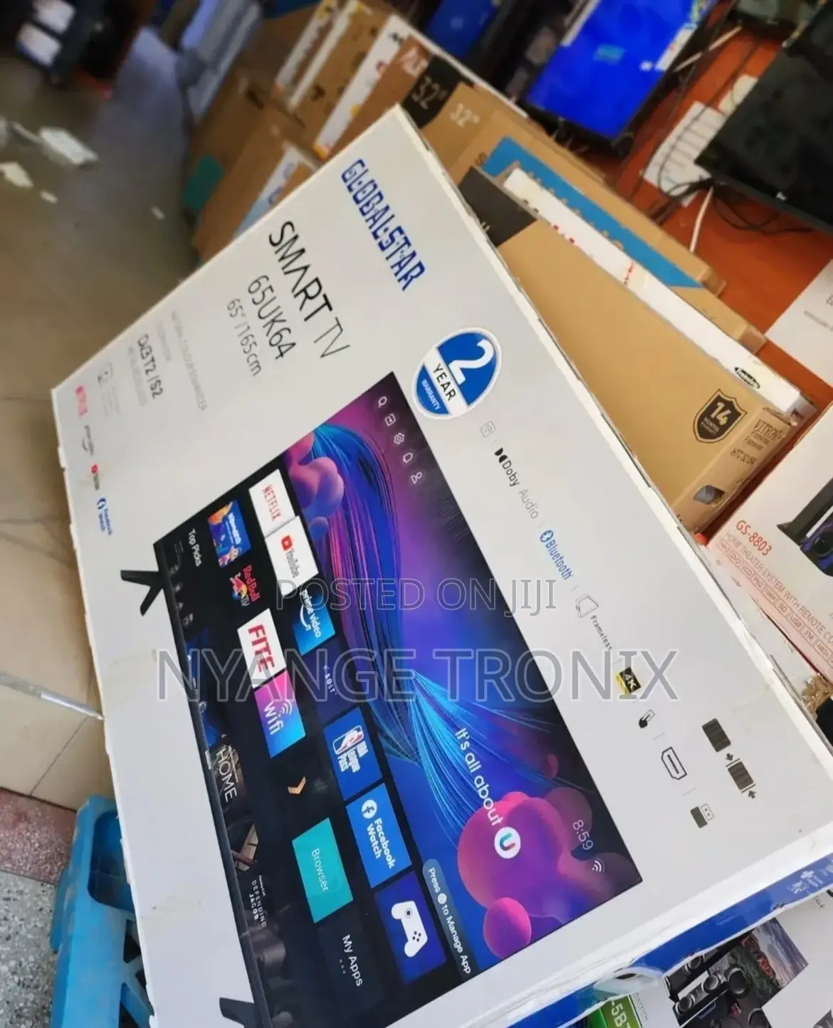 Global Star 65 Inches Smart Tv