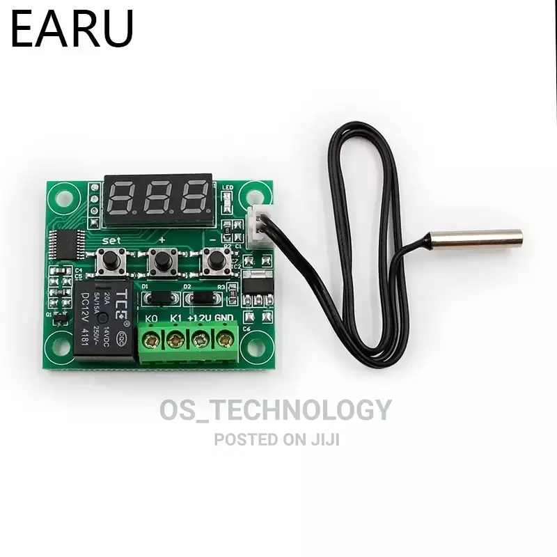 New Digital Temperature Controller 12V.Incubator,Friji, N.K