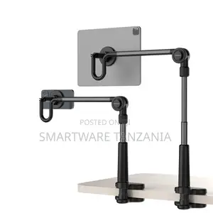 Porodo Lazy Man Stand With Magnetic Suction 92cm - Black