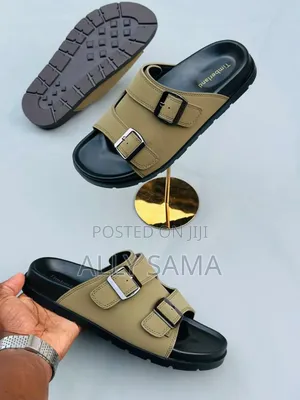 Men's Sandals Timberland Green Pure Leather