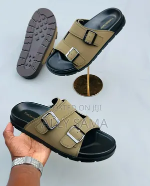 Men's Sandals Timberland Green Pure Leather