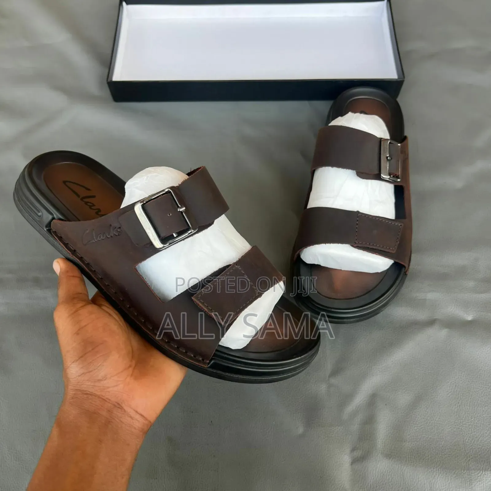Men's Sandals New Design Clark's Material Pure Leather