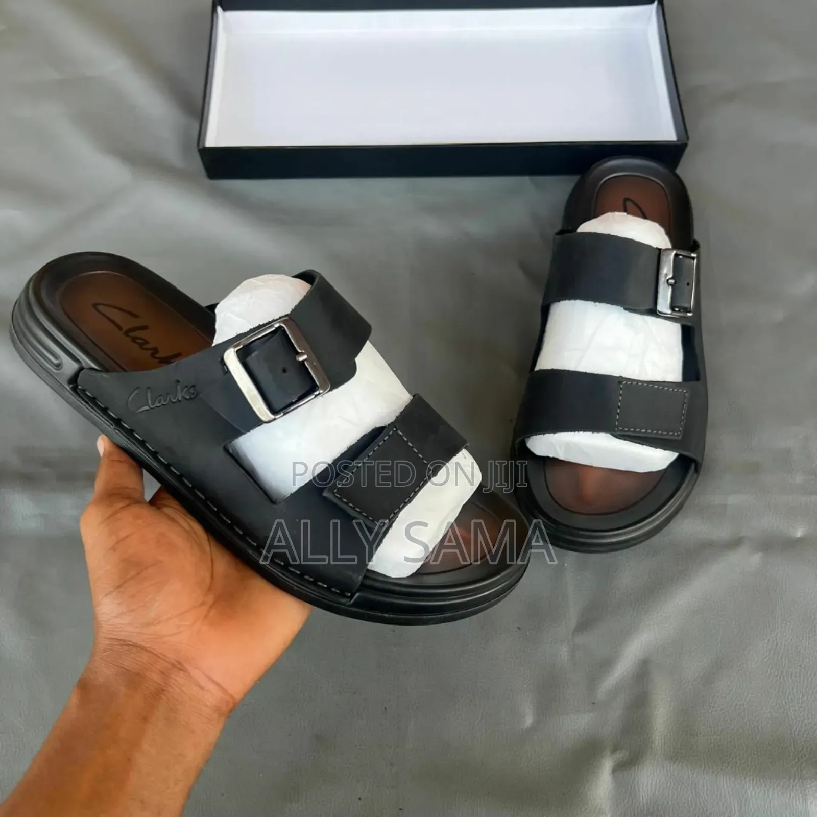 Men's Sandals New Design Clark's Material Pure Leather
