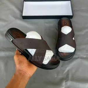 Men's Sandals New Design Clark's Material Pure Leather