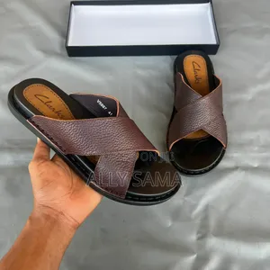 Men's Sandals New Design Clark's Material Pure Leather