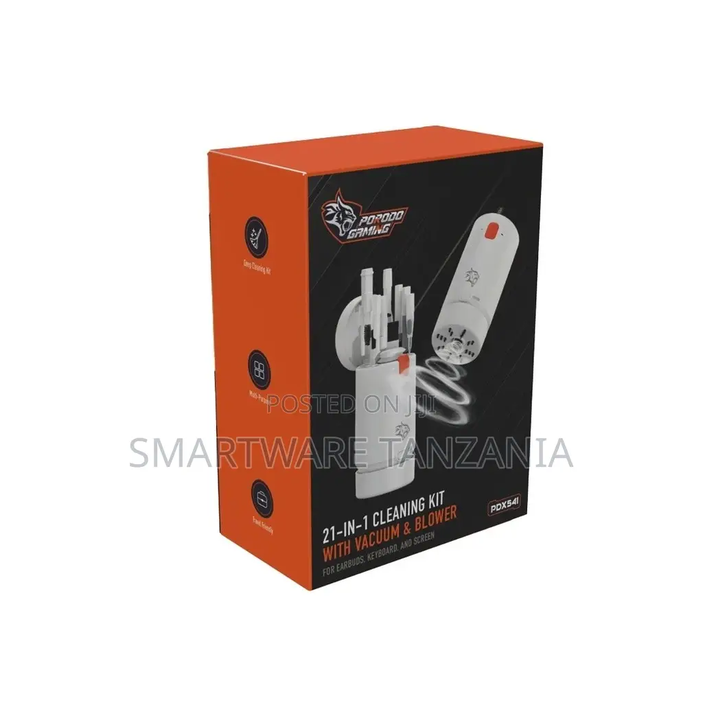 Porodo Gaming 21 in 1 Cleaning Kit With Vacuum Function