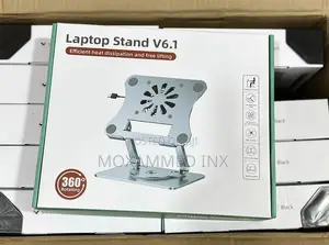 360 Laptop Stand Aluminum With Fan