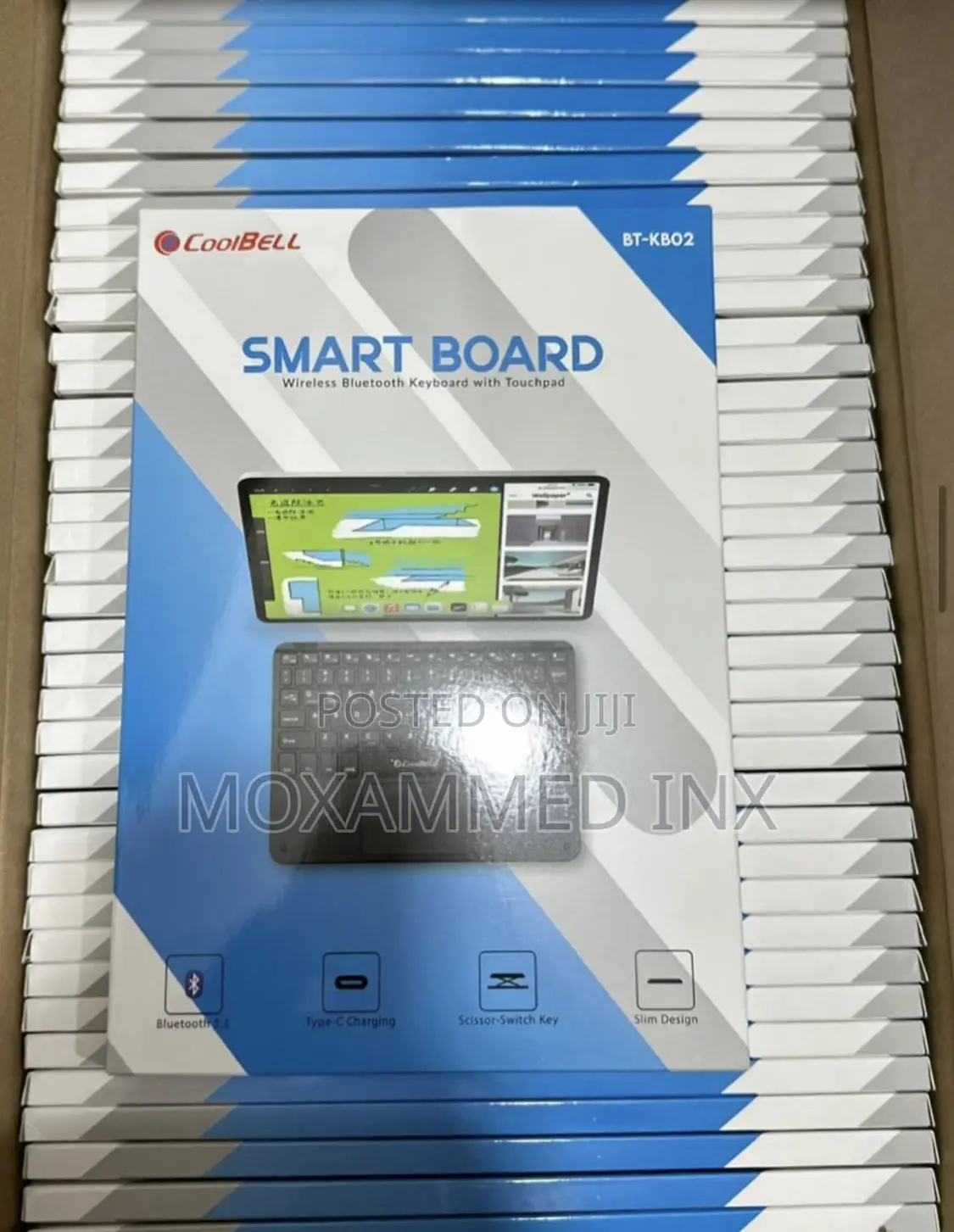 Rechargeable Keyboard Connection Bluetooth