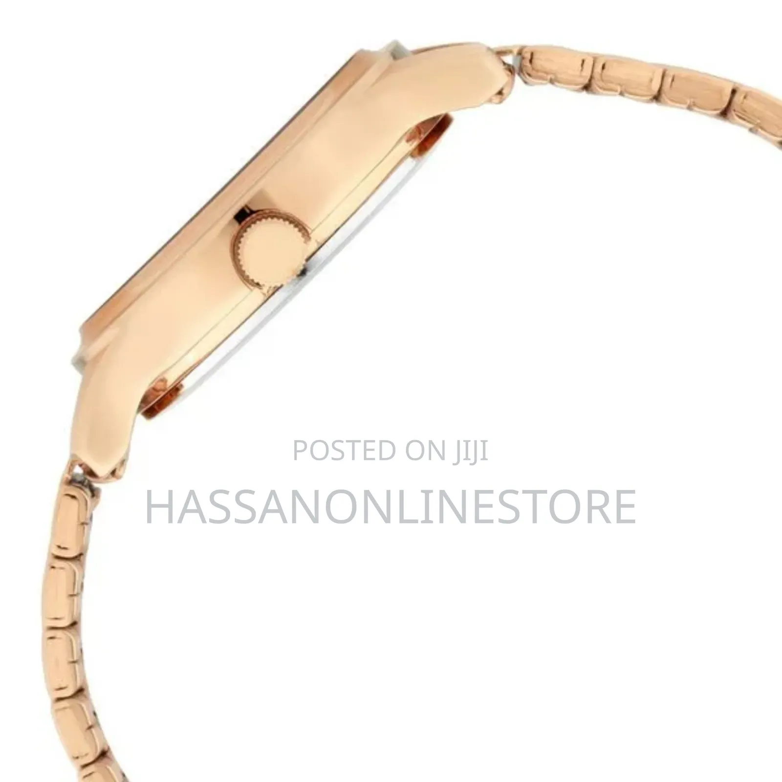 Titan Quartz Analog Rose Gold Rose Gold Metal Strap Watch