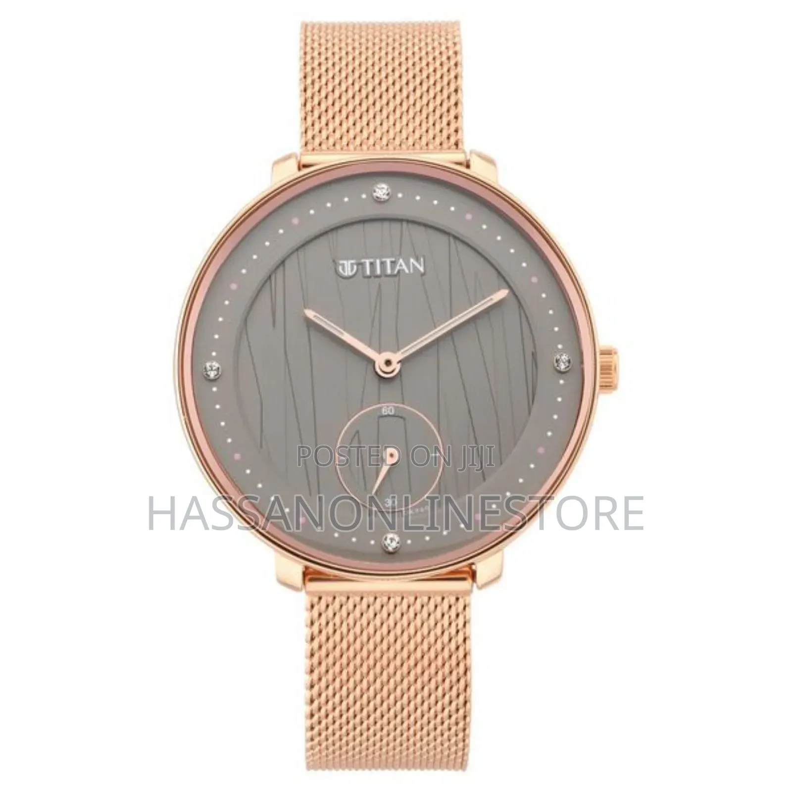 Titan Workwear Black Dial Women Watch