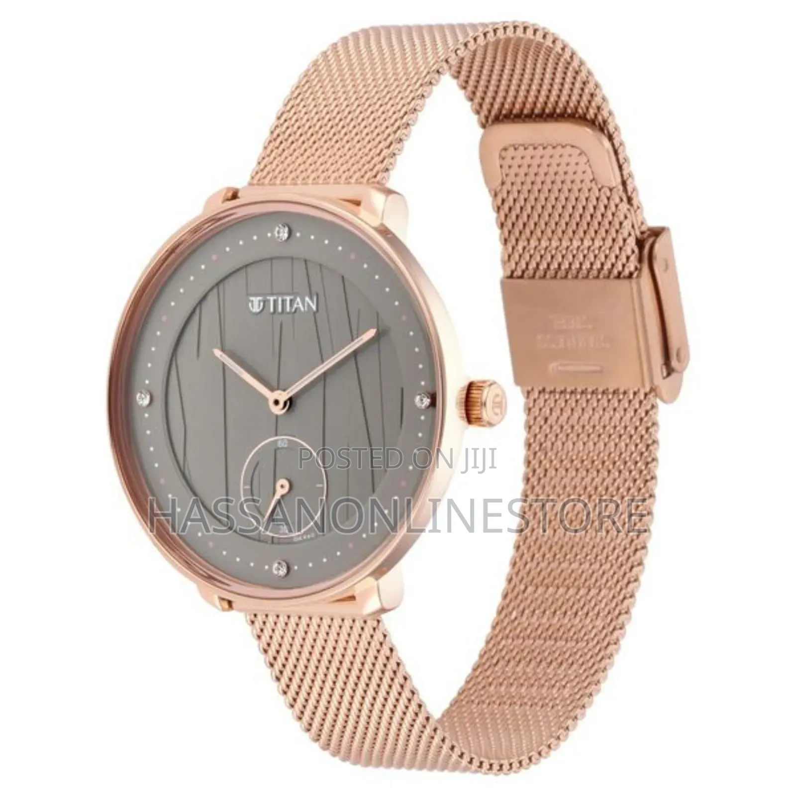 Titan Workwear Black Dial Women Watch