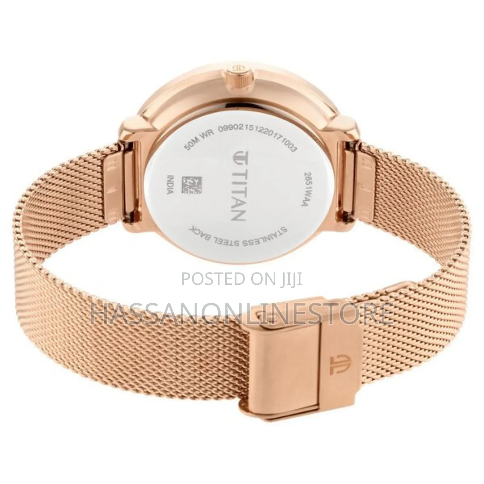 Titan Workwear Black Dial Women Watch
