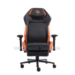 Porodo Professional Gaming Chair Seats/Armrest Footrest
