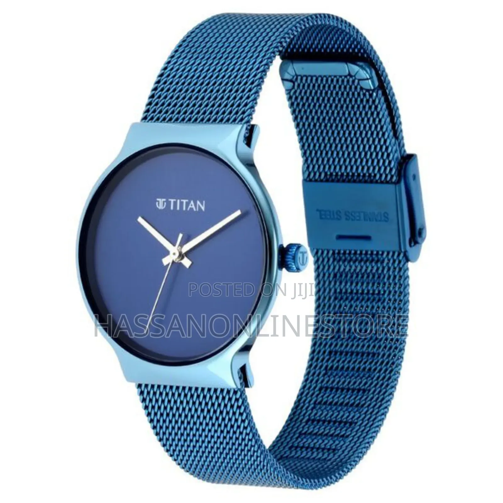 Titan Slimline Blue Dial Analog Watch for Women