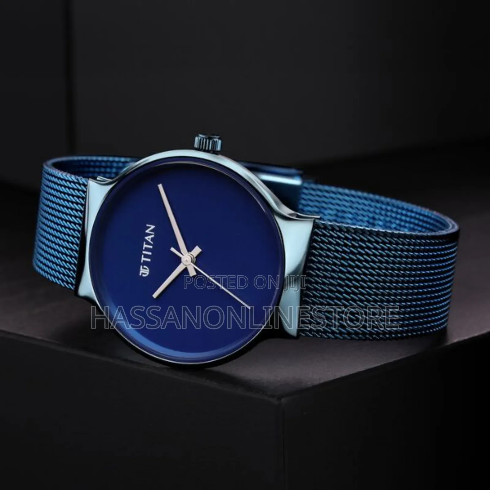 Titan Slimline Blue Dial Analog Watch for Women