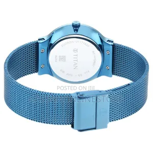 Titan Slimline Blue Dial Analog Watch for Women