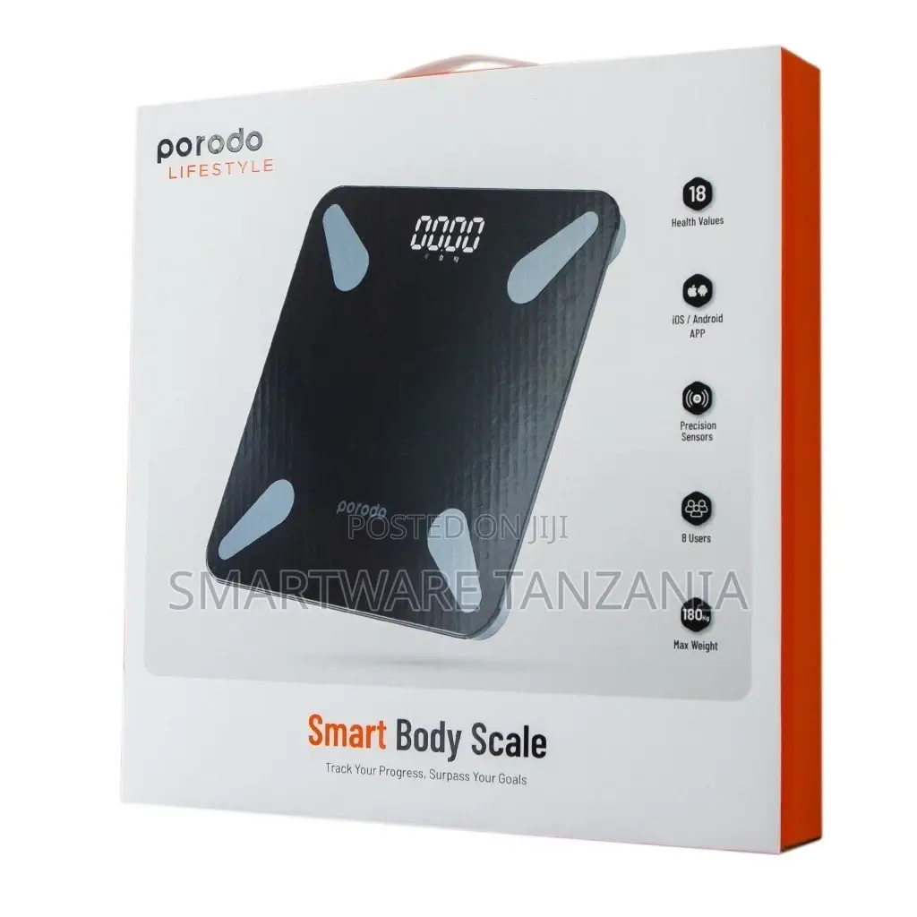 Porodo Lifestyle Bluetooth Smart Body Scale
